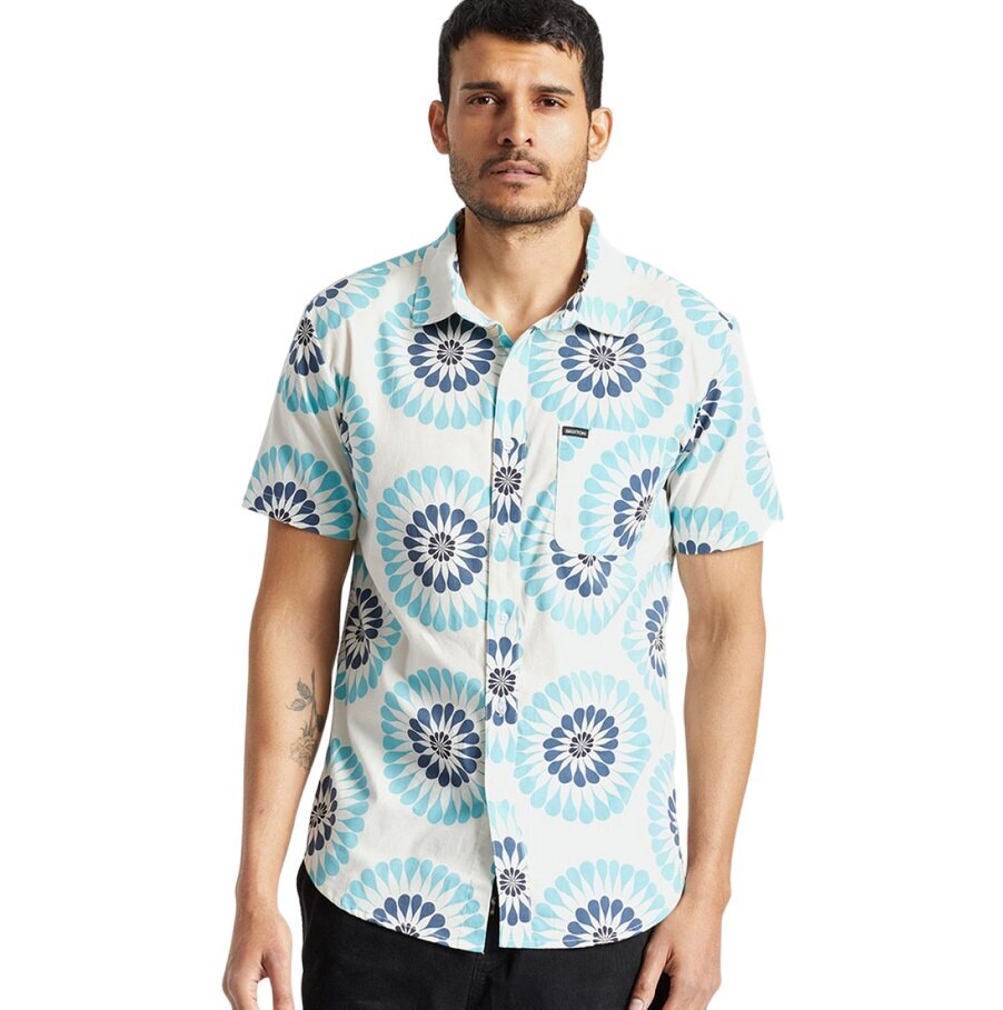 Marškiniai vyrams Brixton 01218, įvairių spalvų цена и информация | Vyriški marškiniai | pigu.lt