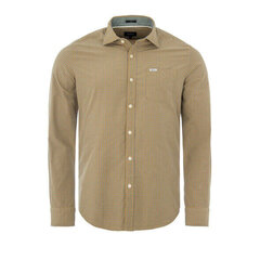 Pepe Jeans marškiniai vyrams PM305476 078, smėlio spalvos цена и информация | Мужские рубашки | pigu.lt