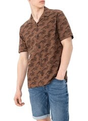 Marškiniai vyrams Antony Morato MMS500156-FA430412, rudi цена и информация | Рубашка мужская | pigu.lt