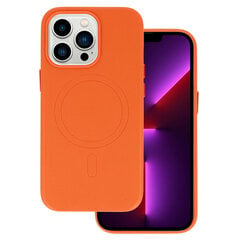 Кожаный чехол MagSafe для Iphone 14 Pro Розовый цена и информация | Чехлы для телефонов | pigu.lt