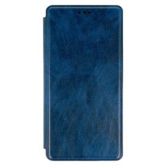 Чехол-книжка из кожи бритвы для Samsung Galaxy A22 5G, темно-синий цена и информация | Чехлы для телефонов | pigu.lt