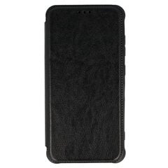 Чехол-книжка из кожи бритвы для Samsung Galaxy A32 4G черный цена и информация | Чехлы для телефонов | pigu.lt