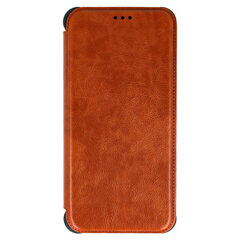 Чехол-книжка из кожи бритвы для Samsung Galaxy A53 5G коричневый цена и информация | Чехлы для телефонов | pigu.lt