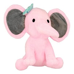 Плюшевый слоник с бантиком розовый цена и информация | Мягкие игрушки | pigu.lt