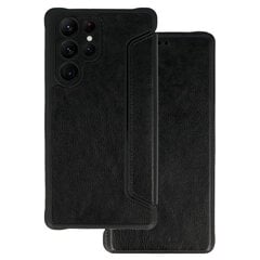 Кожаный чехол-книжка с бритвой для Xiaomi Redmi Note 12 5G/Poco X5, черный цена и информация | Чехлы для телефонов | pigu.lt