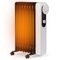 Tepalinis radiatorinis šildytuvas su 3 šildymo lygiais, Costway kaina ir informacija | Šildytuvai | pigu.lt