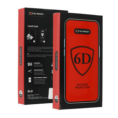 Закаленное стекло 6D с полным клеем для SAMSUNG GALAXY A52/A52S Black — 10 шт. цена и информация | Защитные пленки для телефонов | pigu.lt