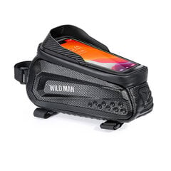 Dviračio krepšys Wildman E10, 1l, juodas kaina ir informacija | Krepšiai, telefonų laikikliai | pigu.lt