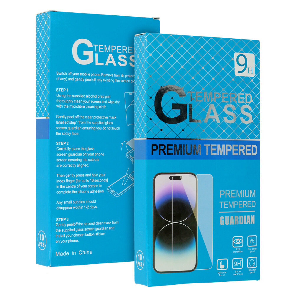 TopTel Tempered Glass Blue Multipack цена и информация | Apsauginės plėvelės telefonams | pigu.lt