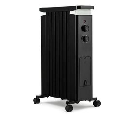 Масляный радиаторный электрообогреватель с 3 уровнями нагрева, Costway цена и информация | Обогреватели | pigu.lt