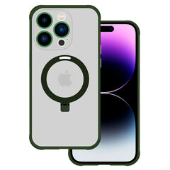 Чехол-подставка Tel Protect Magical Magsafe для Iphone 15 зеленый цена и информация | Чехлы для телефонов | pigu.lt