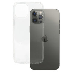 Ультрапрозрачный чехол толщиной 1 мм для Iphone 12 Pro Max, прозрачный цена и информация | Чехлы для телефонов | pigu.lt
