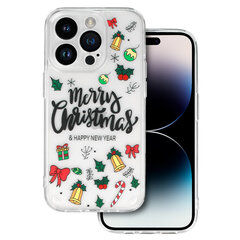 Чехол TEL PROTECT Christmas для Iphone 14 Pro Max Design 3, прозрачный цена и информация | Чехлы для телефонов | pigu.lt