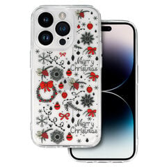 Чехол TEL PROTECT Christmas для Iphone 12 Design 5 Clear цена и информация | Чехлы для телефонов | pigu.lt