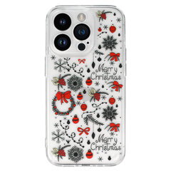 Рождественский чехол TEL PROTECT для Samsung A54 5G Design 1, прозрачный цена и информация | Чехлы для телефонов | pigu.lt