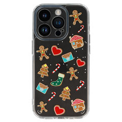 Чехол TEL PROTECT Christmas для Samsung S23 FE Design 2, прозрачный цена и информация | Чехлы для телефонов | pigu.lt