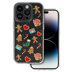 Чехол TEL PROTECT Christmas для Samsung S23 FE Design 2, прозрачный цена и информация | Чехлы для телефонов | pigu.lt