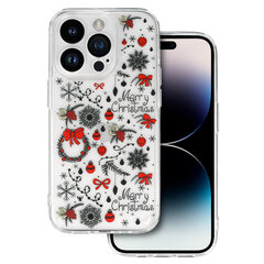 Рождественский чехол TEL PROTECT для Samsung S23 FE Design 5, прозрачный цена и информация | Чехлы для телефонов | pigu.lt