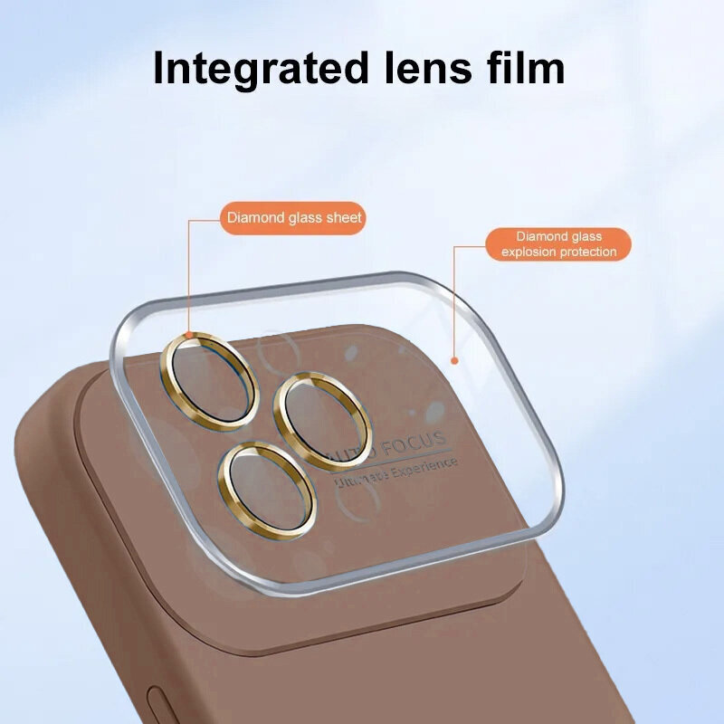 TopTel Soft Silicone Lens Case цена и информация | Telefono dėklai | pigu.lt
