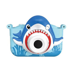 Цифровой фотоаппарат детский XL-930 Shark blue цена и информация | Цифровые фотоаппараты | pigu.lt