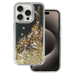 Чехол Liavec Snowflake Series для Iphone 15 Plus черный цена и информация | Чехлы для телефонов | pigu.lt