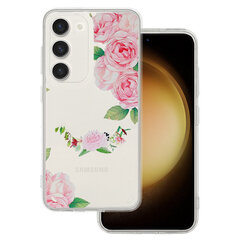 Чехол Tel Protect Flower для Samsung Galaxy S23 FE, дизайн 4 цена и информация | Чехлы для телефонов | pigu.lt