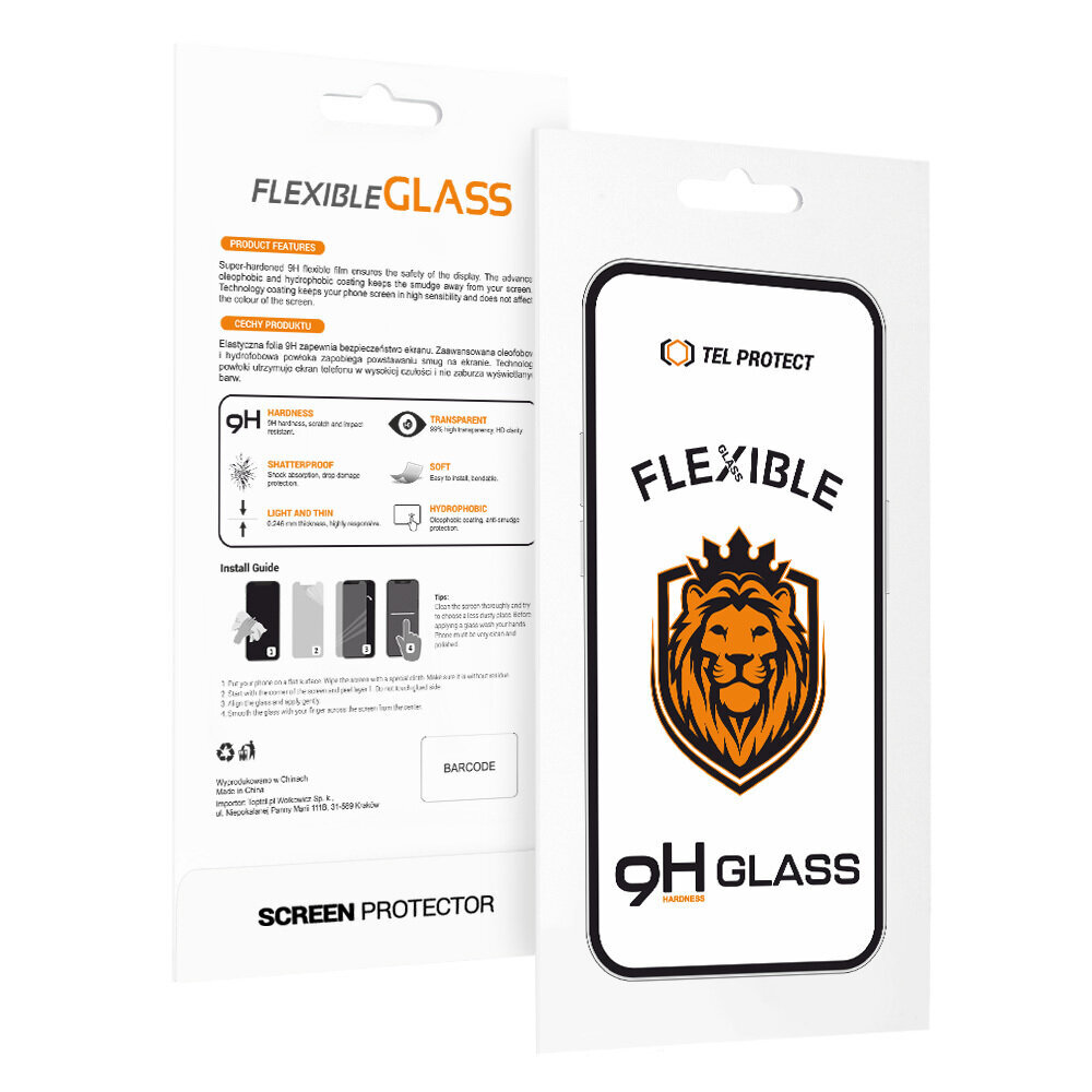 Tel Protect Flexible Glass kaina ir informacija | Apsauginės plėvelės telefonams | pigu.lt