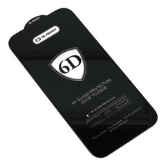 Закаленное стекло 6D с полным клеем для SAMSUNG GALAXY A54 5G, черное — 10 шт. цена и информация | Защитные пленки для телефонов | pigu.lt