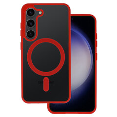 Акриловый цветной чехол Magsafe для Iphone 15 Pro фиолетовый цена и информация | Чехлы для телефонов | pigu.lt