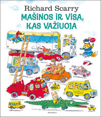 Mašinos ir visa, kas važiuoja цена и информация | Книги для детей | pigu.lt