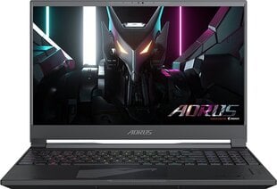 Gigabyte Aorus 15X ASF ASF-D3EE754SH kaina ir informacija | Nešiojami kompiuteriai | pigu.lt