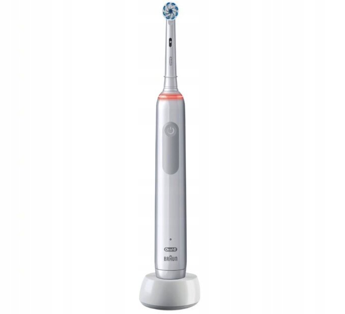 Oral-B Pro3 3000 White Sensi kaina ir informacija | Elektriniai dantų šepetėliai | pigu.lt