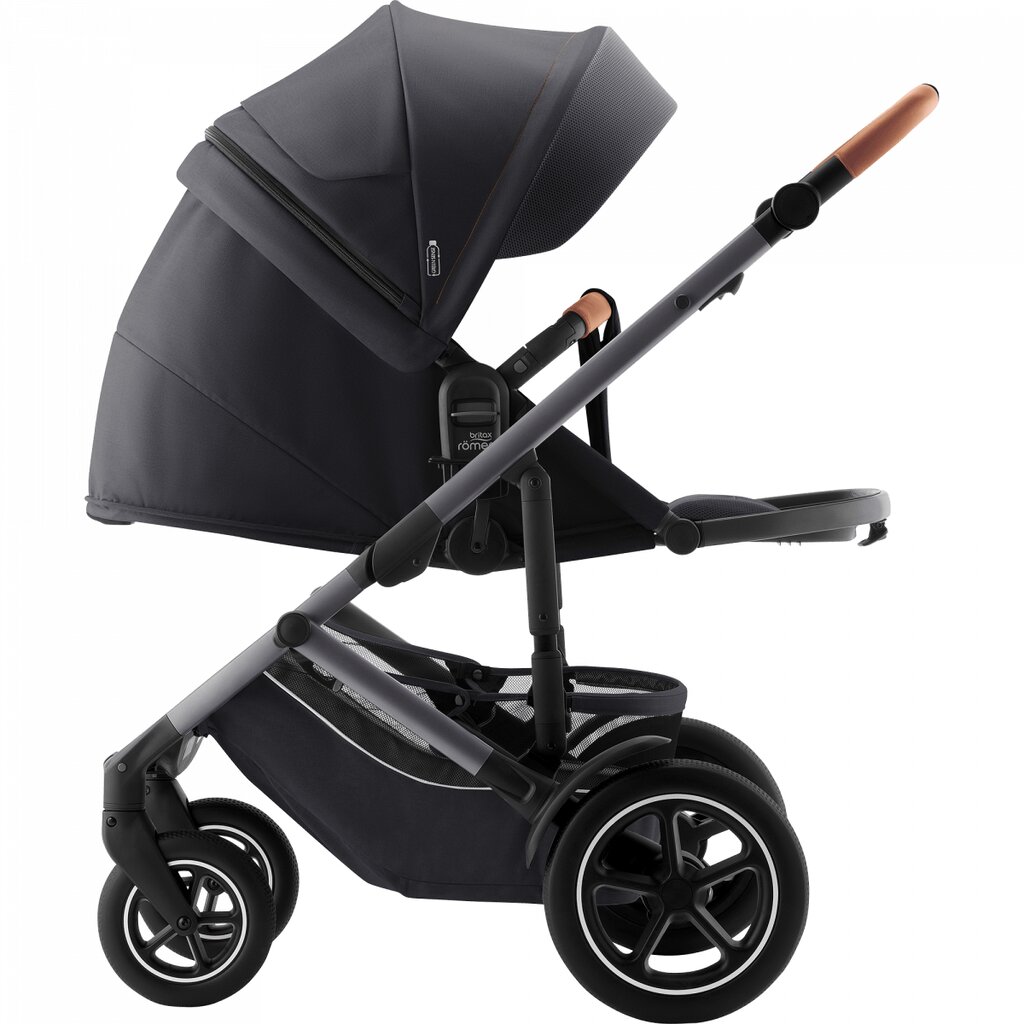 Britax-Römer sportinis vežimėlis Smile 5Z, fossil grey kaina ir informacija | Vežimėliai | pigu.lt