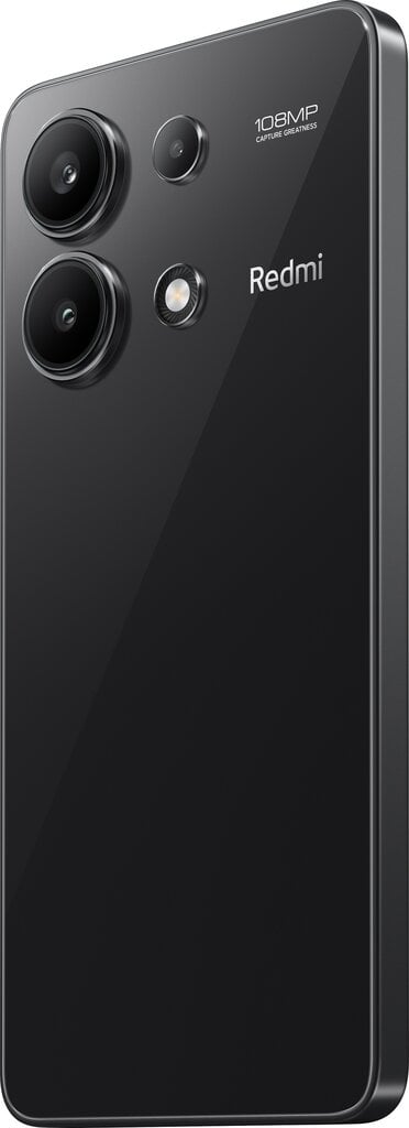 Xiaomi Redmi Note 13 8/256GB Midnight Black kaina ir informacija | Mobilieji telefonai | pigu.lt
