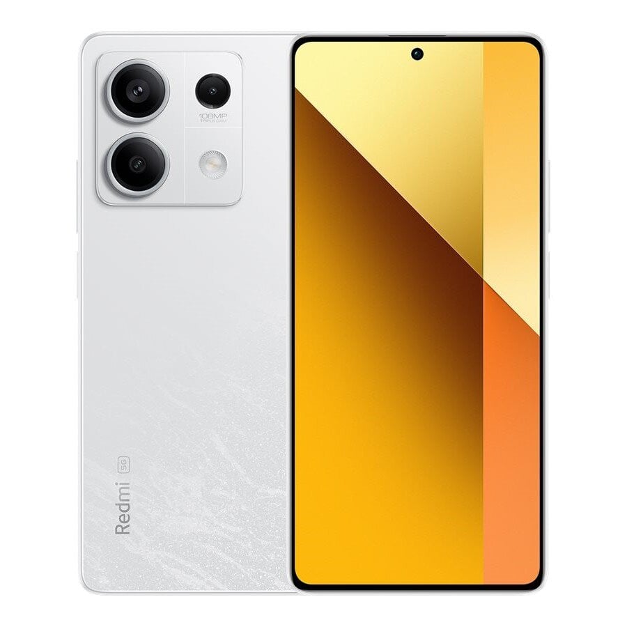 Xiaomi Redmi Note 13 5G 8/256GB Arctic White kaina ir informacija | Mobilieji telefonai | pigu.lt