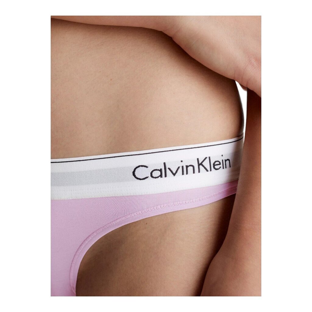 Calvin Klein kelnaitės moterims 84731, violetinės цена и информация | Kelnaitės | pigu.lt