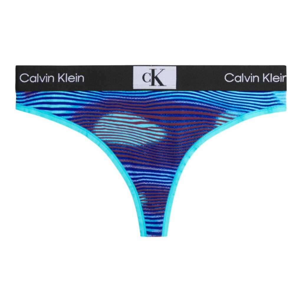 Calvin Klein kelnaitės moterims 84784, mėlynos kaina ir informacija | Kelnaitės | pigu.lt