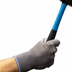 рабочие перчатки с полиуретановым покрытием, bituxx, размеры s-xxl, 60 пар цена и информация | Pirštinės darbui sode M/25cm | pigu.lt