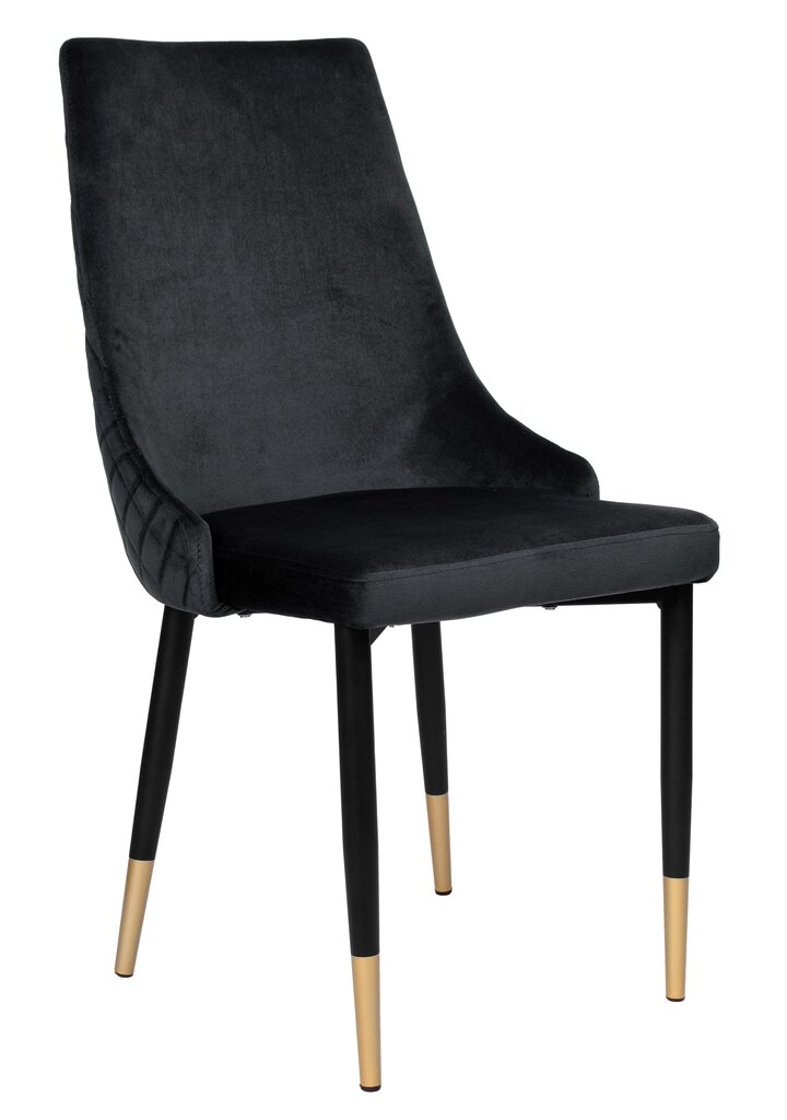 Kėdė Vermont Velvet, juoda kaina ir informacija | Biuro kėdės | pigu.lt
