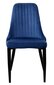 Kėdė Lorient Velvet, mėlyna kaina ir informacija | Biuro kėdės | pigu.lt