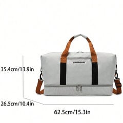 Kelioninis krepšys Beichao, baltas kaina ir informacija | Lagaminai, kelioniniai krepšiai | pigu.lt