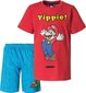 Super Mario komplektas vaikams, raudonas/mėlynas цена и информация | Pižamos, chalatai berniukams | pigu.lt