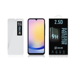 OBAL:ME 2.5D Glass Screen Protector for Samsung Galaxy A25 5G Clear цена и информация | Google Pixel 3a - 3mk FlexibleGlass Lite™ защитная пленка для экрана | pigu.lt