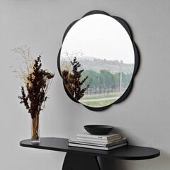 Зеркало, Asir, 65х65 см, черное цена и информация | Зеркала | pigu.lt