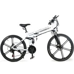 Sulankstomas kalnų dviratis SameBike LO26 II 26", juodas kaina ir informacija | Elektriniai dviračiai | pigu.lt