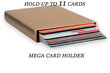 Aliuminio kortelės laikiklis цена и информация | Vyriškos piniginės, kortelių dėklai | pigu.lt