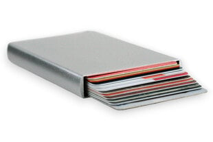 Aliuminio kortelės laikiklis kaina ir informacija | Vyriškos piniginės, kortelių dėklai | pigu.lt