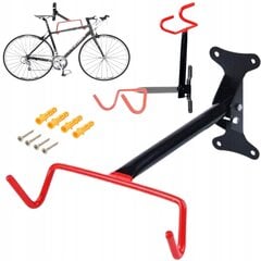 Sieninis dviračių laikiklis Korbi, juodas kaina ir informacija | Kiti dviračių priedai ir aksesuarai | pigu.lt