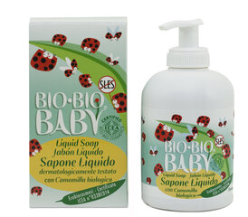 Жидкое мыло Pilogen Carezza Bio-Bio Baby, с ромашкой, 300 мл цена и информация | Косметика для мам и детей | pigu.lt