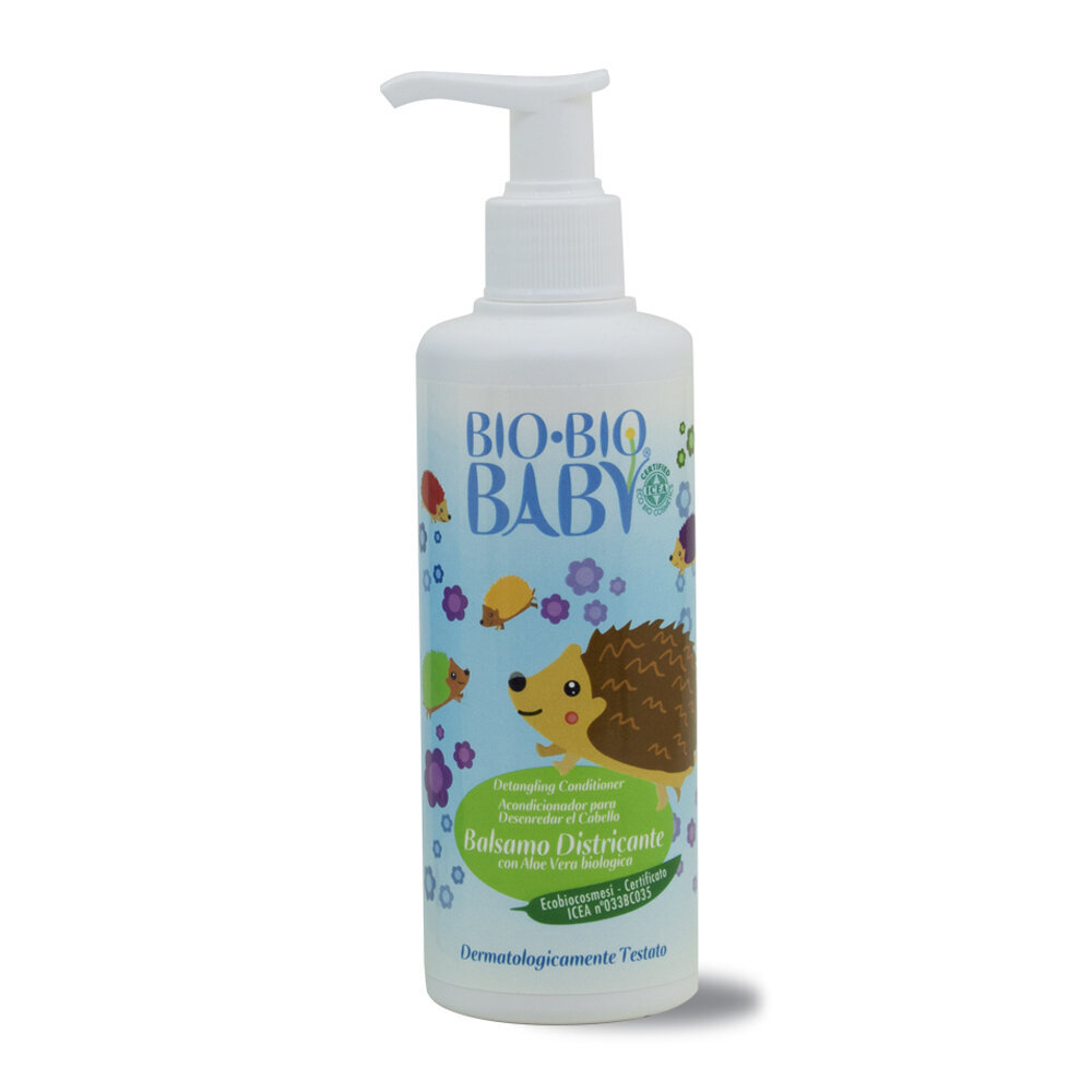 Plaukų balzamas vaikams Pilogen Carezza Bio-Bio Baby Bio Detangling, su alaviju, 250 ml kaina ir informacija | Kosmetika vaikams ir mamoms | pigu.lt